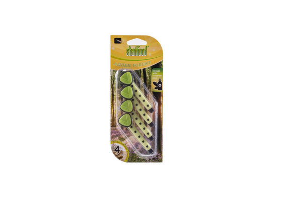 4PK Amber Forest Dual Scented Vent Stick-Luchtverfrissing